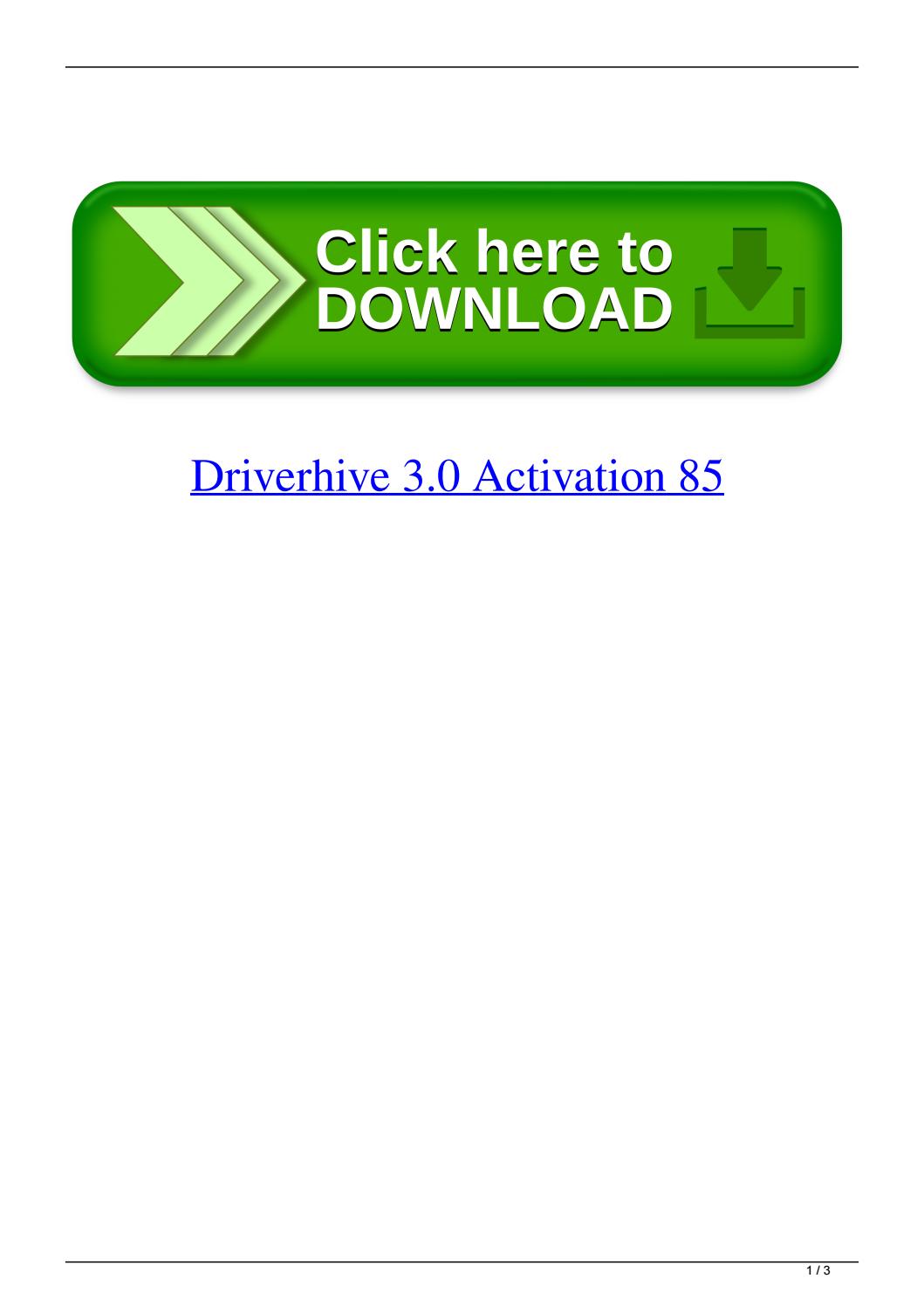 Driverhive 3.0 crack download